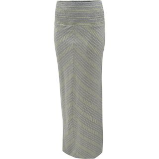 RIP CURL Womens Come Along Maxi Skirt   Size Large, Heather Grey