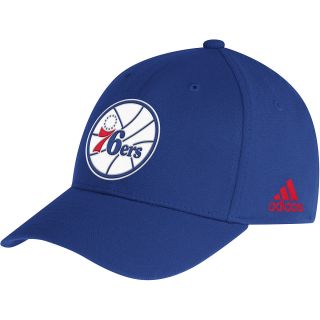 adidas Mens Philadelphia 76ers Alternate Color Structured Flex Stretch Fit Cap