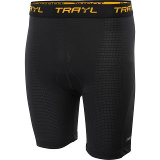 TRAYL Mens Ryde Cycling Liner Shorts   Size 2xl, Black