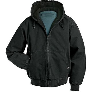 Dri Duck Canvas Hooded Jacket Tall Mens   Size 2xlt, Black (872854005209)