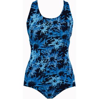 Dolfin Womens Conservative Lap Suit Prints   Size 8, Asta Blue (60553 454 08)