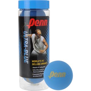 PENN Ultra Blue Racquetballs   3 Pack   Size 3 pack, Blue