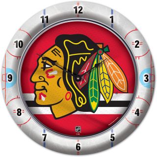 WINCRAFT Chicago Blackhawks Game Time Wall Clock