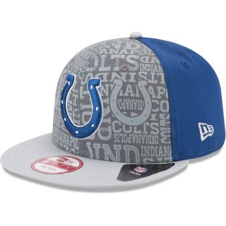 NEW ERA Mens Indianapolis Colts Reflective Draft 9FIFTY One Size Fits All Cap,