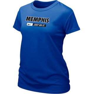 NIKE Womens Memphis Tigers Spring 2013 Training Dri FIT Short Sleeve T Shirt  