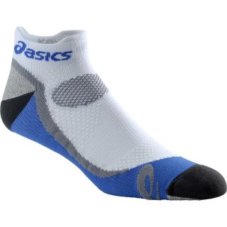 ASICS Kayano Classic Low Cut Socks   Size Large, White/blue