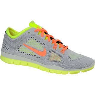 NIKE Womens Free 5.0 TR Fit 4 Cross Training Shoes   Size 10, Cool Grey/yellow