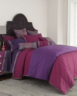 King Pleated Coverlet, 104 x 90