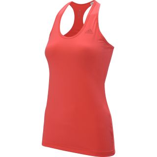 adidas Womens Too Perfect Ribbed Tank Top   Size Xl, Red