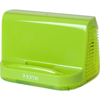 iHOME Neon Stereo iPad/Tablet Speaker Stand, Neon Green