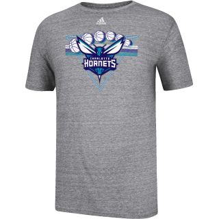 adidas Mens Charlotte Hornets New Retro Short Sleeve T Shirt   Size Xl, Dk.
