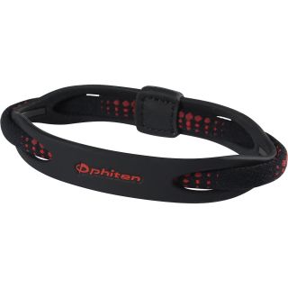 PHITEN X50 Hybrid Titanium Bracelet   Size 6.75, Black