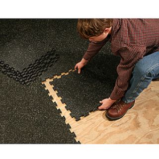 SuperMats HEAVY DUTY Interlock Flooring System   6 Pack   Covers a 58.5 x 39.