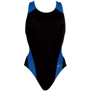 Dolfin Ocean Panel Performance Back   Size 32, Black/royal (7707S 946 32)