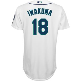 Majestic Athletic Seattle Mariners Hisashi Iwakuma Authentic Home Jersey   Size