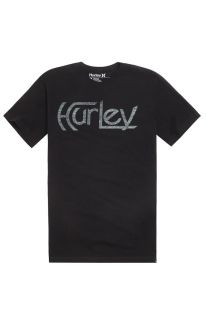 Mens Hurley T Shirts   Hurley Original Push Through T Shirt