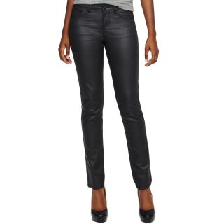 i jeans by Buffalo Bonita Coated Skinny Jeans, Black, Womens