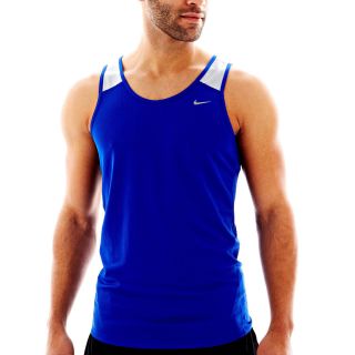 Nike Racer Singlet, Blue, Mens