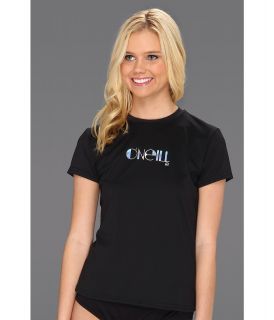 ONeill Skins S/S Rash Tee Womens Swimwear (Black)