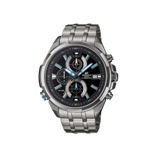 Casio Mens Silver Tone Multifunction Chronograph Watch