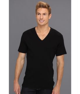 Calvin Klein Underwear Savoy S/S V Neck Mens T Shirt (Black)