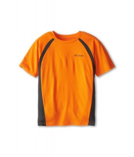 Columbia Kids Silver Ridge II S/S Tech Tee Boys T Shirt (Orange)