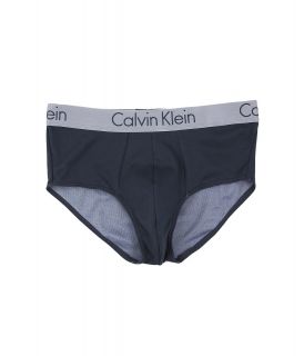 Calvin Klein Underwear Dual Tone Square Cut Brief U3071 Mens Underwear (Blue)