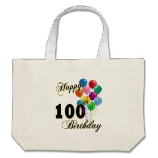 Happy 100th Birthday Tote Bag