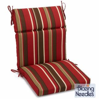 Blazing Needles 3 section Chair Cushion Blazing Needles Outdoor Cushions & Pillows
