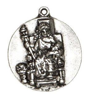 Demeter Goddess Pewter Pendant Jewelry