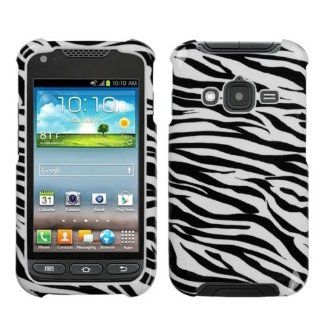MYBAT SAMI547HPCIM056NP Compact and Durable Protective Cover for Samsung Galaxy Rugby Pro i547   1 Pack   Retail Packaging   Zebra Skin Cell Phones & Accessories