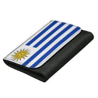 Uruguay Flag  / Leather Wallet