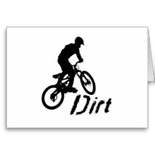 BMX Dirt Biker Greeting Cards