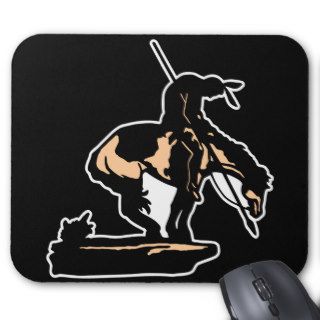 Black New End Of Trail Mouse Pads