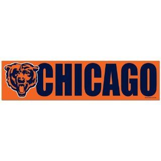 NFL Football Chicago Bears Bumper Sticker (2 Pack)  Sports & Outdoors