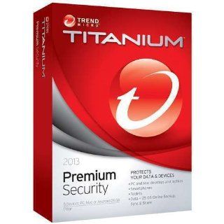 Trend Micro Titanium Premium Security Software Software