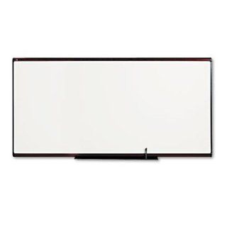 Quartet Total Erase Marker Board, 96 x 48 Inches, White, Mahogany Frame (TE548M)  Dry Erase Boards 
