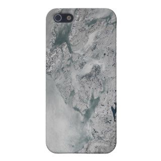 Sea ice above North America Case For iPhone 5
