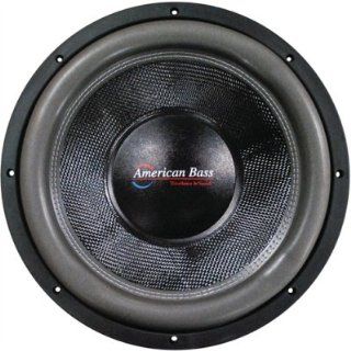 American Bass Hd18d2 18 3000w Car Audio Subwoofer Sub 3000 Watt  Vehicle Subwoofers   Players & Accessories