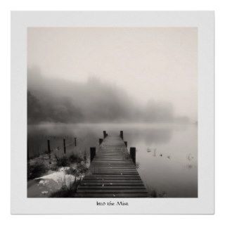 Into the Mist   Loch Ard Print