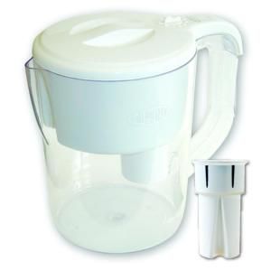 DuPont Traditional 8 Cup Water Filter Pitcher in White WFPT100XW