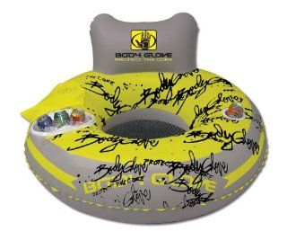 Body Glove River Runner Leisure Float (Yellow/Gray, 52 Inch) Sports & Outdoors
