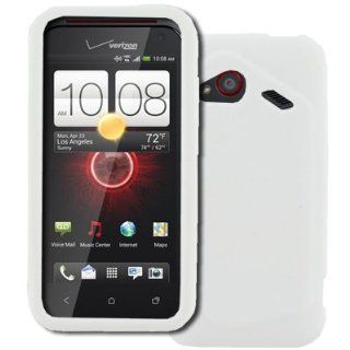 EMPIRE HTC DROID Incredible 4G LTE Silicone Skin Case Cover (White) [EMPIRE Packaging] Cell Phones & Accessories