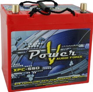 Vision X XPC 550 X Power Cell 55 Amp Hour Sealed AGM Battery Automotive