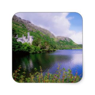 Co Galway, Ireland, Kylemore Abbey Stickers