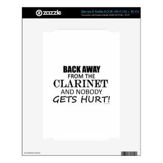 Back Away The Clarinet Skin For The NOOK