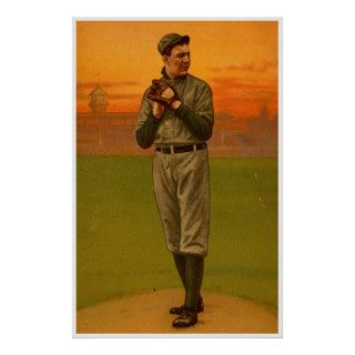 Vintage Baseball Card ~ Joss ~ Cleveland Posters