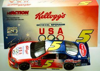 Action   NASCAR   Terry LaBonte #5   2004 Chevrolet Monte Carlo   Kellogg's / U.S. Olympics Paint   3,552 Produced   124 Scale   Die Cast Stock Car   Limited Edition   Collectible Toys & Games
