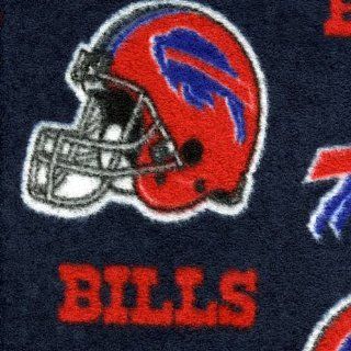 NFL Buffalo Bills Polar Fleece Fabric   Per Yard  Sports & Outdoors