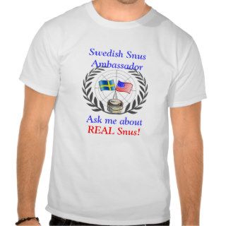 Swedish Snus Ambassador T shirt
